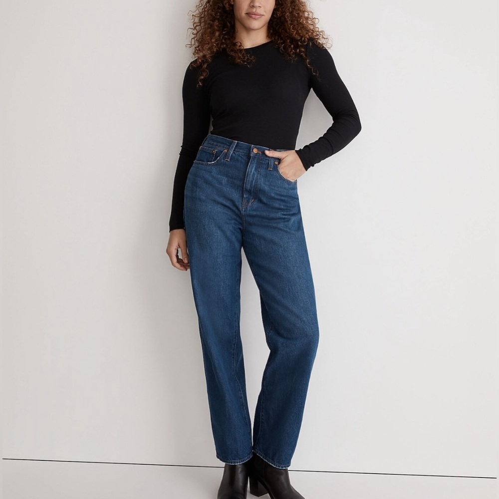 Madewell Baggy Straight Jean